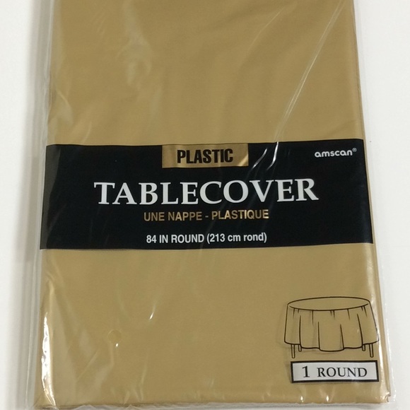 Ten Plastic Table Covers - Picture 2 of 4